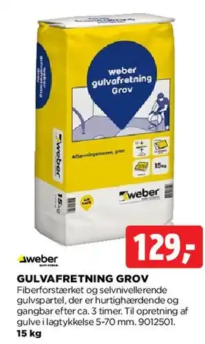 jem & fix GULVAFRETNING GROV tilbud