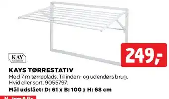 jem & fix KAYS TØRRESTATIV tilbud