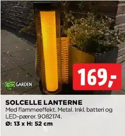 jem & fix Solcelle lanterne tilbud