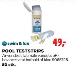 jem & fix POOL TESTSTRIPS tilbud