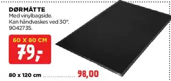 jem & fix DØRMÅTTE tilbud
