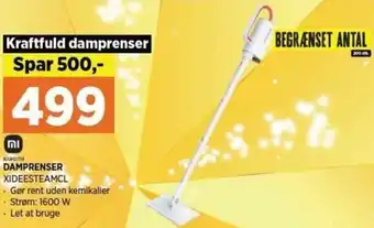 Power Damprenser X1DEESTEAMCL tilbud