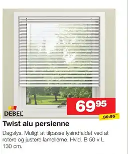 Bauhaus Twist alu persienne tilbud