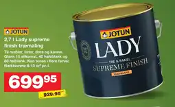 Bauhaus Lady supreme finish træmaling tilbud