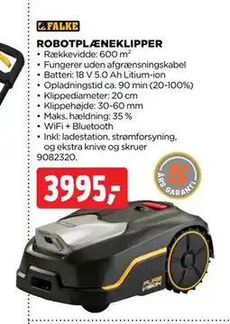 jem & fix ROBOTPLÆNEKLIPPER tilbud