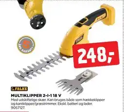 jem & fix MULTIKLIPPER 2-I-1 18 V tilbud
