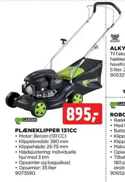 jem & fix PLÆNEKLIPPER 131CC tilbud