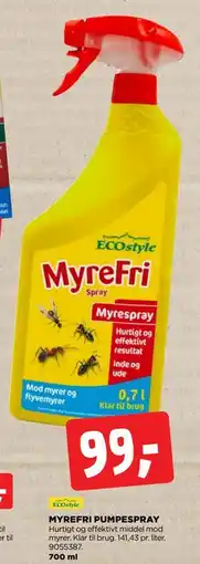 jem & fix MYREFRI PUMPESPRAY tilbud
