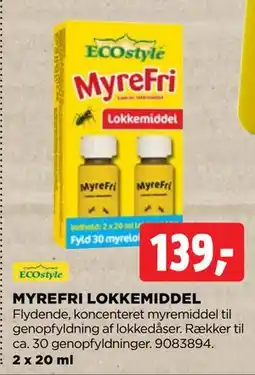 jem & fix MYREFRI LOKKEMIDDEL tilbud