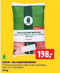 jem & fix HAVE- OG HÆKGØDNING tilbud