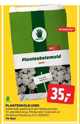 jem & fix PLANTESKOLEJORD tilbud