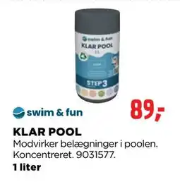 jem & fix KLAR POOL tilbud
