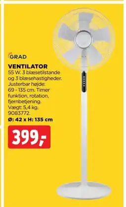 jem & fix VENTILATOR tilbud