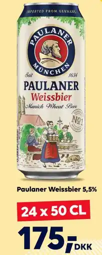 BorderShop Paulaner Weissbier 5,5% tilbud