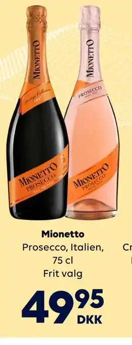 BorderShop Mionetto tilbud