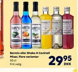 BorderShop Barmix eller Shake-It Cocktail Mixer tilbud