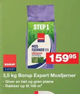 Bauhaus 3,5 kg Borup Expert Mosfjerner tilbud