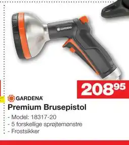 Bauhaus Premium Brusepistol tilbud