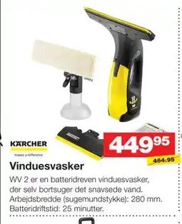 Bauhaus KÄRCHER Vinduesvasker tilbud