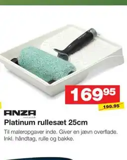 Bauhaus Platinum rullesæt 25cm tilbud