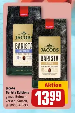 REWE DE JACOBS Barista editions tilbud