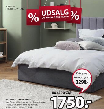 JYSK Agerfeld Sengeramme tilbud