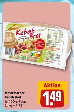 REWE DE MESTEMACHER Kebab brot tilbud