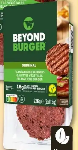REWE DE BEYOND BURGER Meat burger tilbud