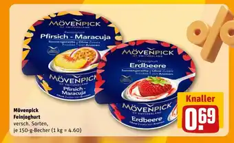REWE DE MÖVENPICK Feinjoghurt tilbud