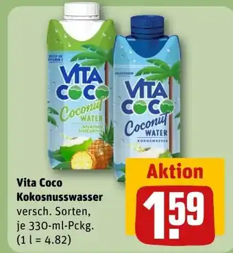 REWE DE Vita Coco Kokosnusswasser tilbud