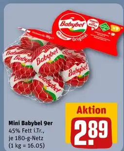 REWE DE Mini Babybel 9er tilbud