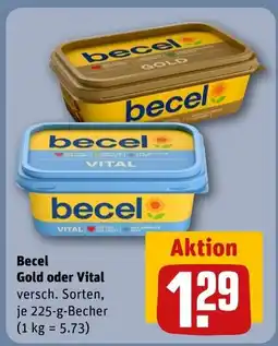 REWE DE Becel Gold oder Vital tilbud