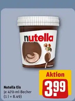 REWE DE Nutella Eis tilbud