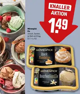 REWE DE Mövenpick Eis tilbud