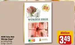 REWE DE REWE Feine Welt Würzige Ziege tilbud