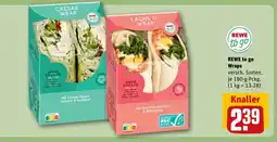 REWE DE REWE to go Wraps tilbud