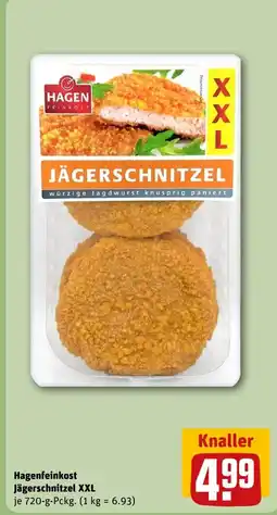REWE DE Hagenfeinkost Jägerschnitzel XXL tilbud