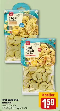 REWE DE REWE Beste Wahl Tortelloni tilbud
