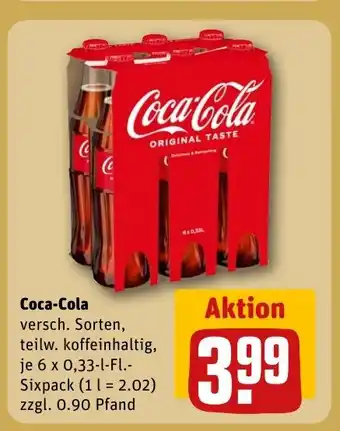 REWE DE Coca-Cola tilbud