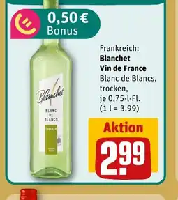 REWE DE Frankreich: Blanchet Vin de France tilbud