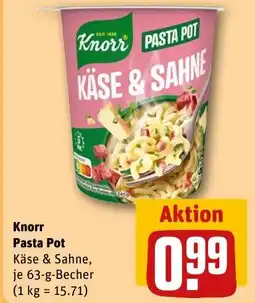 REWE DE Knorr Pasta Pot tilbud