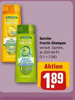 REWE DE Garnier Fructis Shampoo tilbud