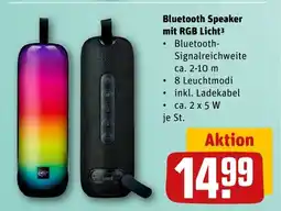 REWE DE Bluetooth speaker mit rgb licht tilbud