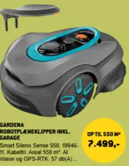 XL-BYG Gardena robotplæneklipper inkl. garage tilbud