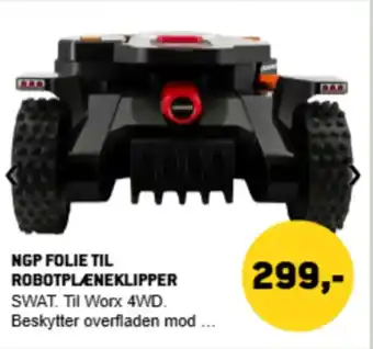 XL-BYG Ngp folie til robotplæneklipper tilbud