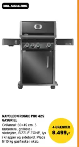 XL-BYG Napoleon rogue pro 425 gasgrill tilbud