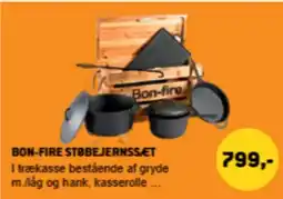 XL-BYG Bon-fire stobejernssæt tilbud