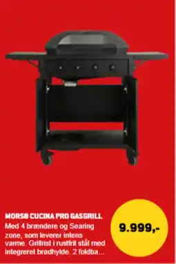 XL-BYG Morso Cucina pro gasgrill tilbud