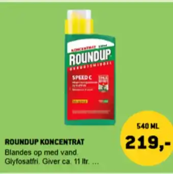 XL-BYG Roundup koncentrat tilbud