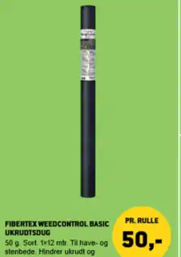 XL-BYG Fibertex weedcontrol basic ukrudtsdug tilbud